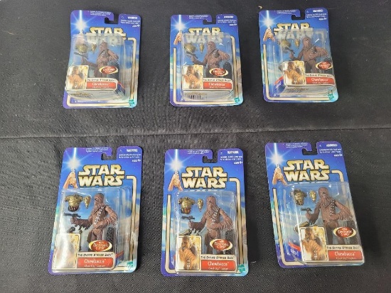 Chewbacca Lot 6 Action Figures with Electronic CP30