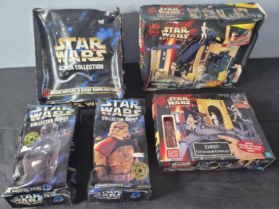 Star Wars Action Figures (See Photos for Packaging Damage)