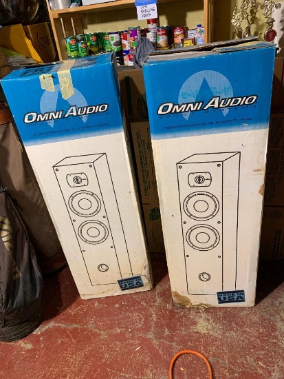 Pair of Omi Audio Speakers