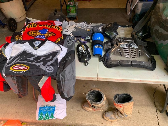 Great Group of Motocross Apparel.  See Photos
