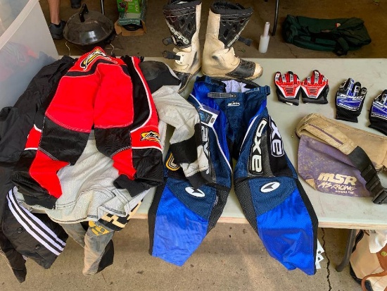 Great Group of Motocross Apparel.  See Photos