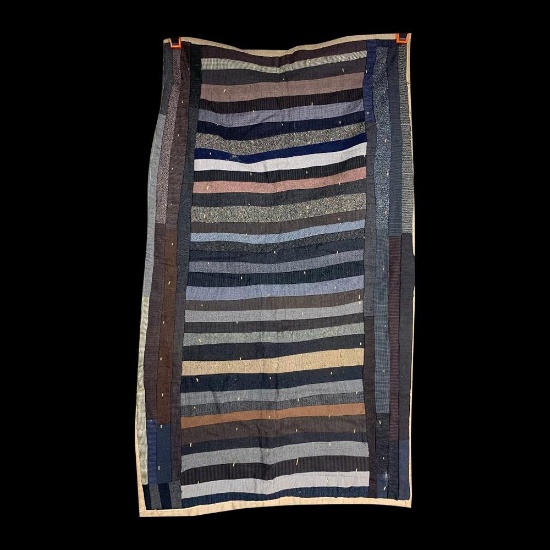 Crib Quilt Wool Comforter 1910