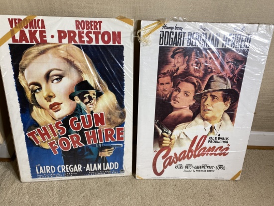 2 Vintage Movie Posters Reproductions Portal Publications