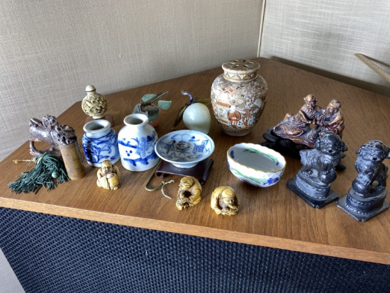 Group Lot of Assorted Asian Items