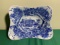 Victorian Ware Ironstone Flow Blue Dish