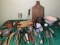 Great Group of Antique Kitchen Items - Rolling Pins, Potato Maher, Graters & More