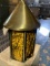 Vintage Amber Glass American Lantern