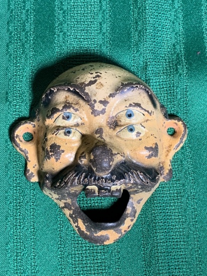 Antique Cast Iron Bottle Opener