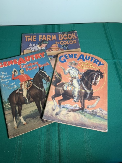Vintage Coloring Books
