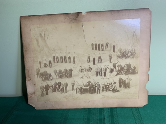 Antique Albumen Photo Collage