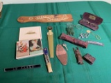 Vintage Playing Cards, Bathhouse Key, Antique Glasses & More