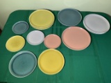 Great Group of Vintage Russel Wright Pottery - 2 Dinner Plates have Chips.  See Photos