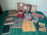 Great Group of Ephemera  & Books - 1925 Ohio Highway Guide, Scouting, Army List of Directory,