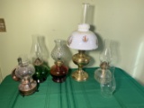 Nice Group of Oil Lamps