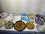 Group of Glassware & China-Homer Laughlin, Three Rivers Pottery, Sterling China, Copenhagen & More