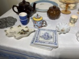 Group of Glassware & Ceramic Items - Fireking, Syracuse China, Kelvin Chen, & More