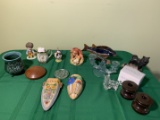 Wall Pockets, Insulators, Hull Pottery, Royal Crown, Marquis by Waterford & More.  See Photos