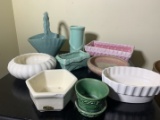 Great Group of Pottery Including -  Haeger, McCoy, Hull & More.  See Photos for any Damage