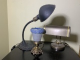 2 Desk Lamps & Decorative Lamp