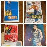 Vintage Movie Posters.  See Photos for Any Damage