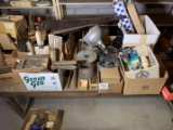 Large Group of Antique Tools, Electrical Plugs, Door Knobs & More.  See Photos.