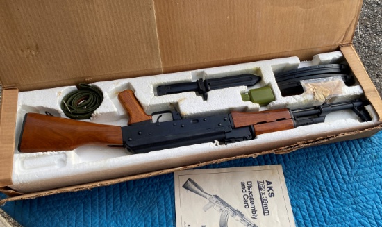 Nice Early Date Pre-Ban Norinco AK-47 AKS Type 56S In Box with Accessories