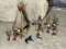 Native American Village Plastic Toy Set