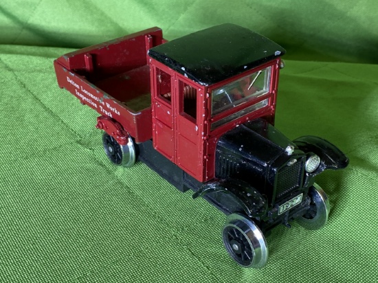 Old-Time Railway Work Truck -- Cast Metal