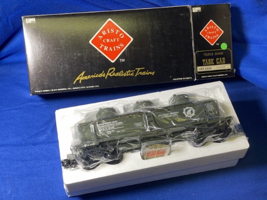 Aristo Triple-Dome Army Tank Car ART-41620