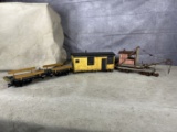 Custom Built DIY G-Scale Coal Car, Utility/Storage Car, and Winch