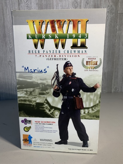 Dragon Action Figure WWII Belorussian 1942 Heer Panzer Crewman "MARIUS"