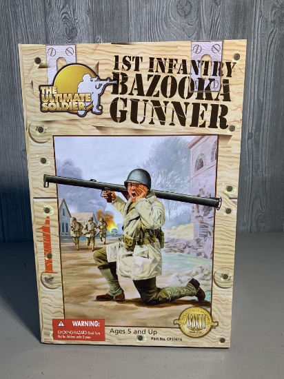 21st Century Toys Online! The Ultimate Soldier WWII 1st Infantry Bazooka Gunner