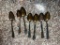 Sterling Silver Spoons 132. Grams.  See Photos.