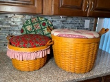 2 Longaberger Baskets