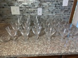 Beautiful Group of Fostoria Pine Cut Glassware