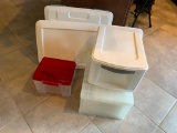 Plastic Organizing Totes