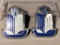 (2) Triumph TR3 Chrome Shield Badges / Medallions
