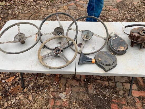 Steering Wheels, Heaters & Ductwork