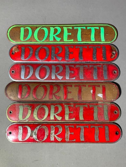 Original Doretti Valve Cover Badges