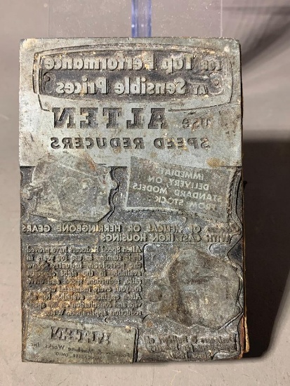 Auto Advertising Printer Block