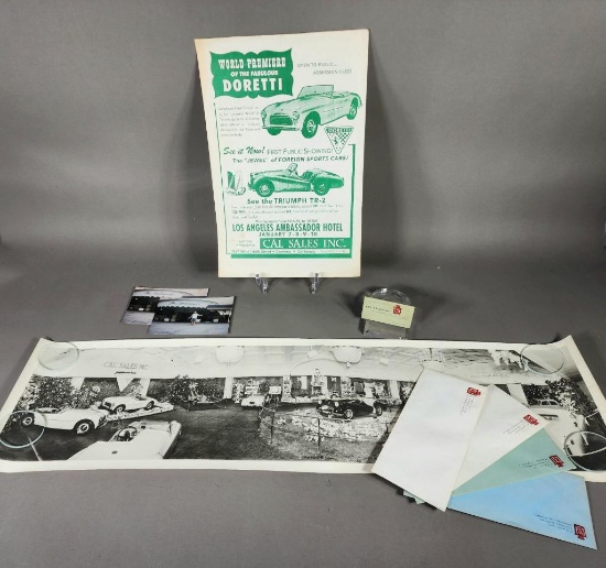 Cal Sales Doretti Triumph Dealership Archive