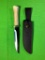 Hen & Rooster Bone Style Handle Knife HR-4801-DBJ with Sheath