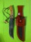 Hena & Roster Diamond Limited Edition HRDS-0001-RH Knife with Sheath