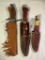 Knives with Sheaths