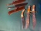 (3) Knives with Sheaths - Chipaway 