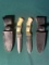 (2) Schrade LB8WB Knives with Sheaths
