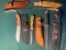 (5) Knives with Sheaths-NRA, Schrade, Ruko, Colt, Frost