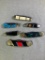 (6) Folding Knives - Quicksilver, Ocoee, Frost Family, Roughrider, Trophy Hunter