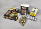 Group Lot of Ammo including Vintage, plus Gun Books