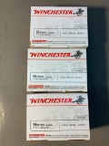 3 Boxes of Winchester 9mm Luger Ammunition, Target, Full Metal Jacket